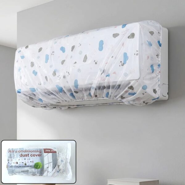 AC Dust Cover, Waterproof Folding Split AC Protector | Velvet Wheels